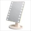 360-degree rotating dressing mirror, LED storage, makeup mirror, touch sensor, 16 lights, 22 lights, makeup mirror table style Application Scenario